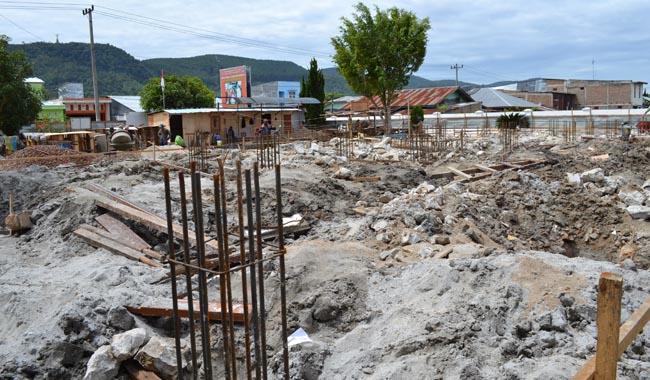 Dipertanyakan, PT SAK Menangkan Rehabilitasi Gedung Kantor Disdik Taput