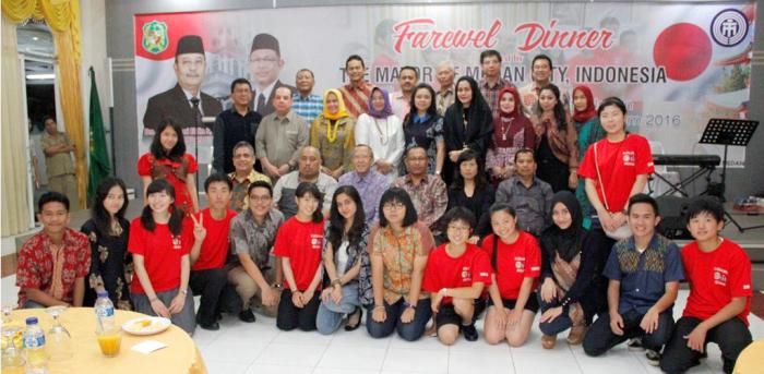 Pelajar Ichikawa Jepang Nikmati Jamuan Pemko Medan
