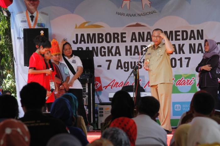 Akhyar Nasution Apresiasi Jambore Anak Medan