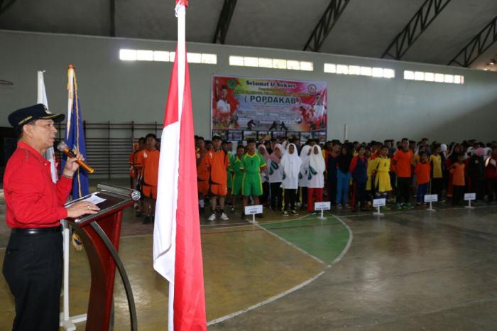 Popdakab Tapsel Pertandingkan 5 Cabang Olahraga