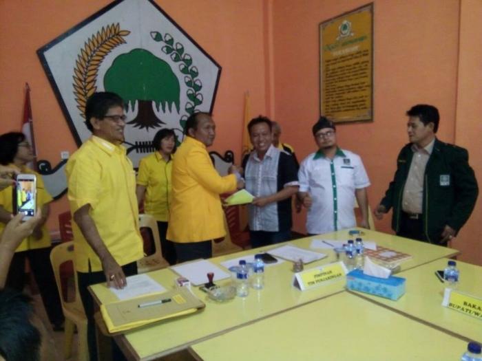 Balon Bupati Taput Ir Tigor Lumbantoruan Daftar Ke Partai Golkar, Masyarakat Taput Berikan Apresiasi Setelah Mendengar Keseriusannya Mencalonkan