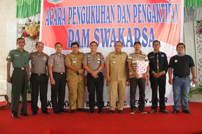Pengurus PAM Swakarsa Kelurahan Kwala Bekala Medan Dikukuhkan