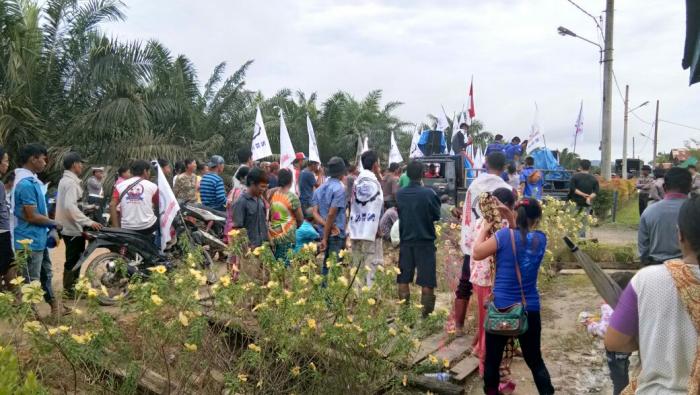 SBSI  Demo Tuntut Ganti Orang Asing  Pimpinan PT MIR