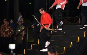 Presiden Jokowi Resmikan 'Countdown' Asian Games 2018