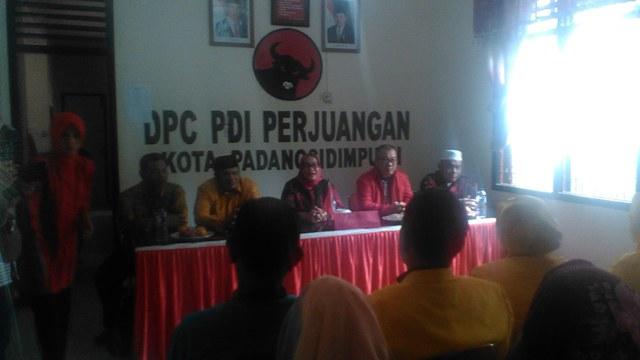 Tiga Balon Walikota Mendaftar Ke PDI Perjuangan Kota Padangsidimpuan