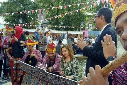 Kenalkan Budaya dan Pariwisata Sumut Pada Festival Indonesia di Moskow