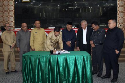 Revisi Perda RPJMD Disahkan, Erry Berharap Sumut Menjadi Provinsi Berdaya Saing Terwujud