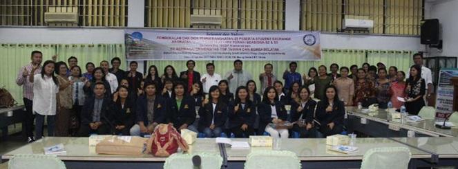 Nommensen Berangkatkan Peserta Student Exchange Angkatan ke IV ke Taiwan dan Korea Selatan