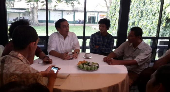 Jelang Pilgub, Effendi MS Simbolon Gelar Pertemuan dengan Wartawan di Medan