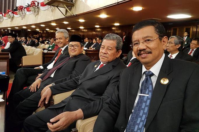 Gubsu Hadiri Sidang Tahunan MPR, DPR Dan DPD RI