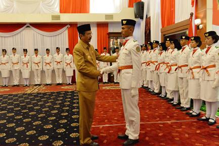 Anggota Paskibraka Sumut Harus Jadi Teladan