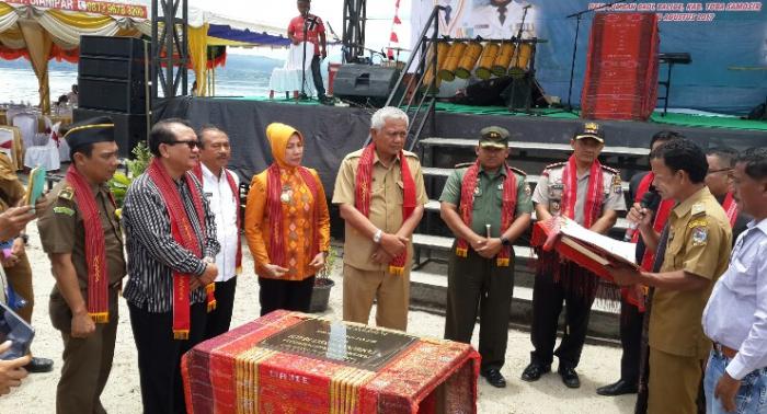 Warga Desa Tambunan Lumban Gaol Serahkan Lahan untuk Pariwisata di Tobasa