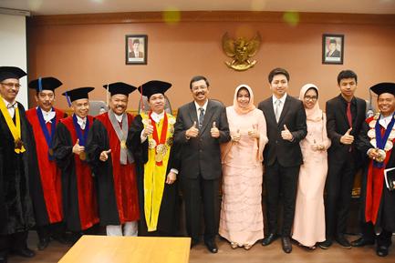 Gelar Doktor Menjadi Motivasi Erry Membangun Sumut Lebih Giat Lagi