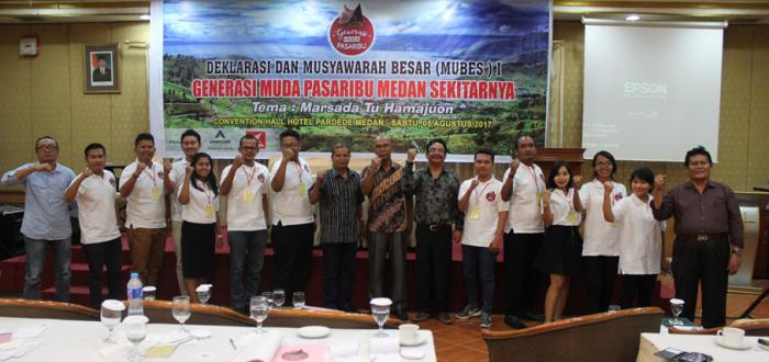 Mubes Generasi Muda Pasaribu Medan :  Marisi Dame Pasaribu Terpilih Ketum 2017-2019