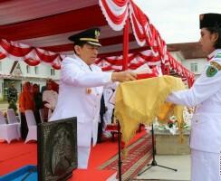 Pemkab Tapsel Gelar Upacara HUT RI Ke 72