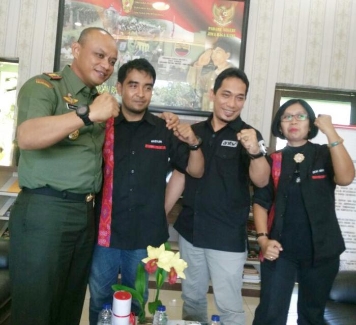 PB AmcI Apresiasi Program TMMD di Kampung Sentosa
