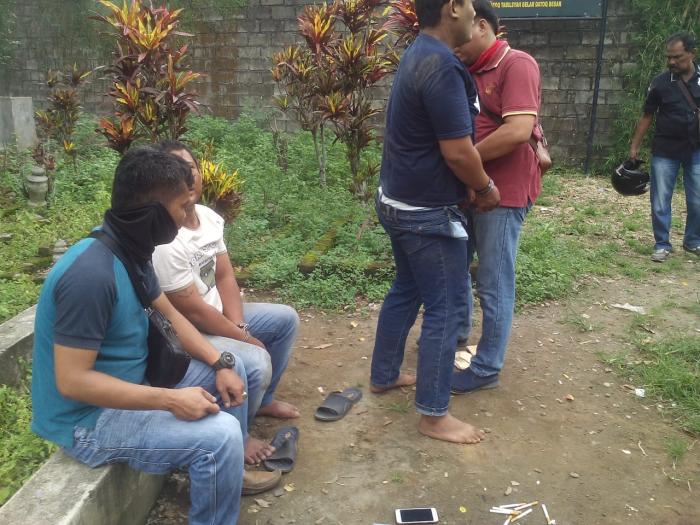Lengkap Water Canon, 102 Tim Gabungan Polsek Delitua - Sat Sabhara Polrestabes Medan Razia Kampung Narkoba