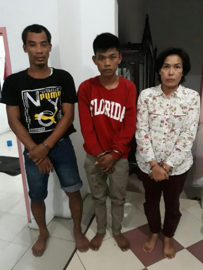 Mertua dan Menantu Ditangkap Resnarkoba Polda Sumut