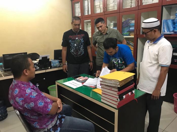 Terjaring OTT, Penyidik Unit Ekonomi Satreskrim Polrestabes Medan Diperiksa Tim Satgas Saber Pungli Kementerian Koordinator Bidang Politik Hukum dan Keamanan RI