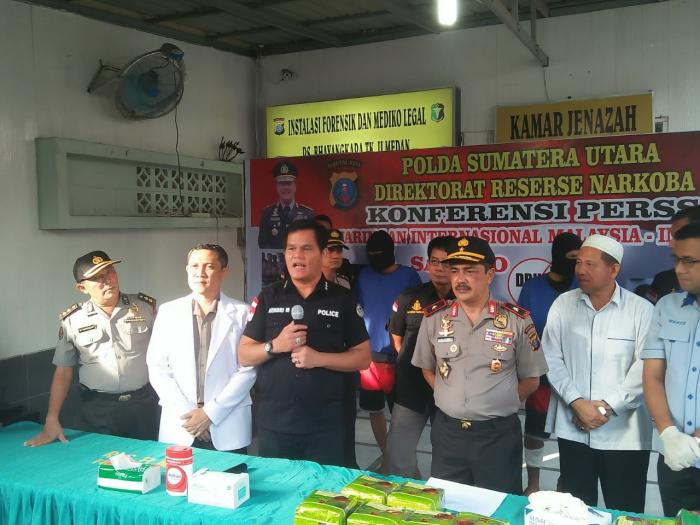 Polda Sumut Tembak Mati 3 Sindikat Narkoba Internasional