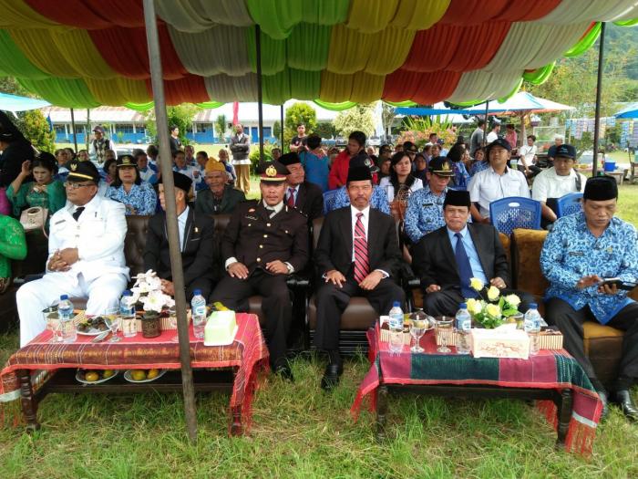 Upacara HUT Kemerdekaan RI ke - 73 di Bonatua Lunasi Sukses