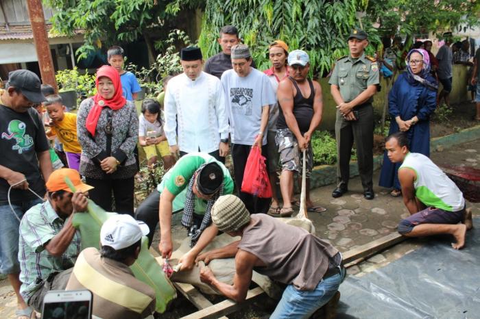 Medan Selayang dan Warga Sembelih 21 Hewan Kurban