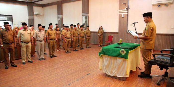 Sekda Lantik 50 Pejabat Eselon IV Pemko Medan