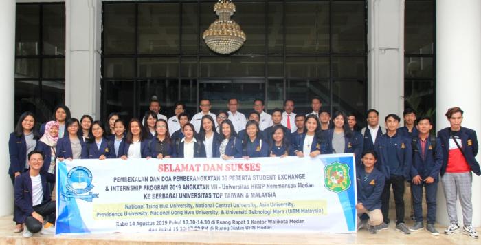 Mahasiswa UHN yang Student Exchange Harus Harumkan Kota Medan
