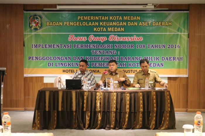 Focus Group Discussion tentang Penggolongan dan Kodefikasi Barang Milik Daerah