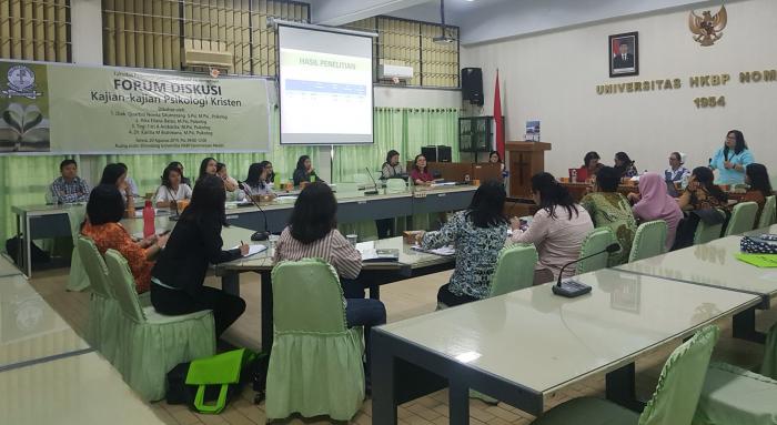 Fakultas Psikologi UHN Medan Selenggerakan Diskusi Keterkaitan Psikologi Dan Kristen