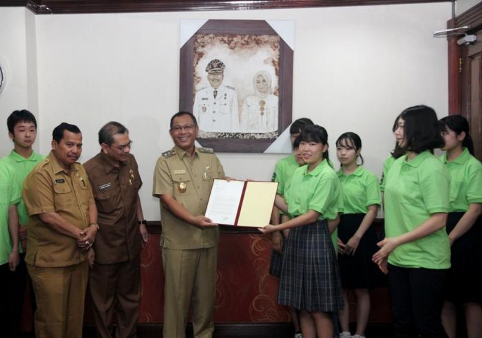 8 Pelajar Kota Ichikawa Magang di Medan