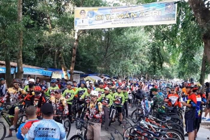 Minggu Sehat, Bupati Labuhanbatu Lepas Dan Ikuti Fun Bike Bersama Ratusan Goweser