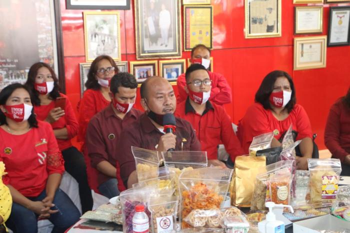 Upaya Bangkitkan Perekonomian, Bupati Taput Tekankan Kreatifitas Pelaku UMKM