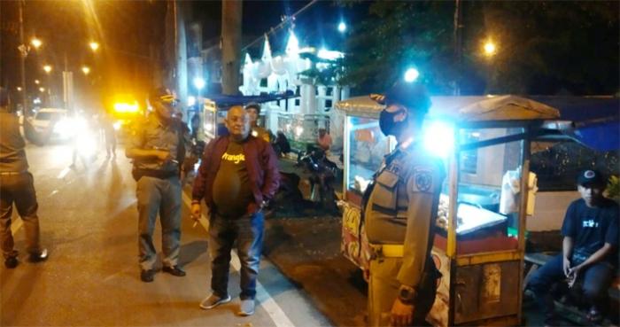 Satpol PP Padangsidimpuan Lakukan Penertiban PKL