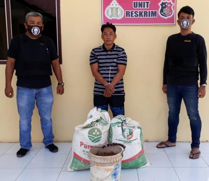 Bandot Ditangkap Polisi Beserta NPK