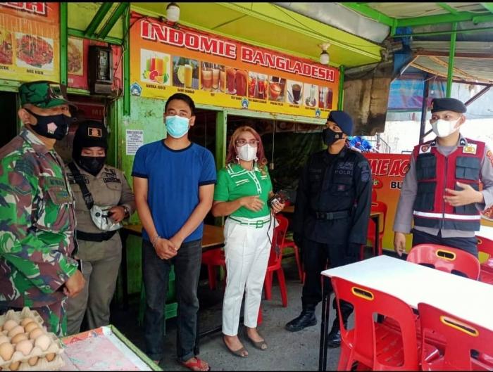 Bersama Unsur Terkait, Brimob Polda Sumut Gencarkan Ops Yustisi di Kecamatan Medan Area