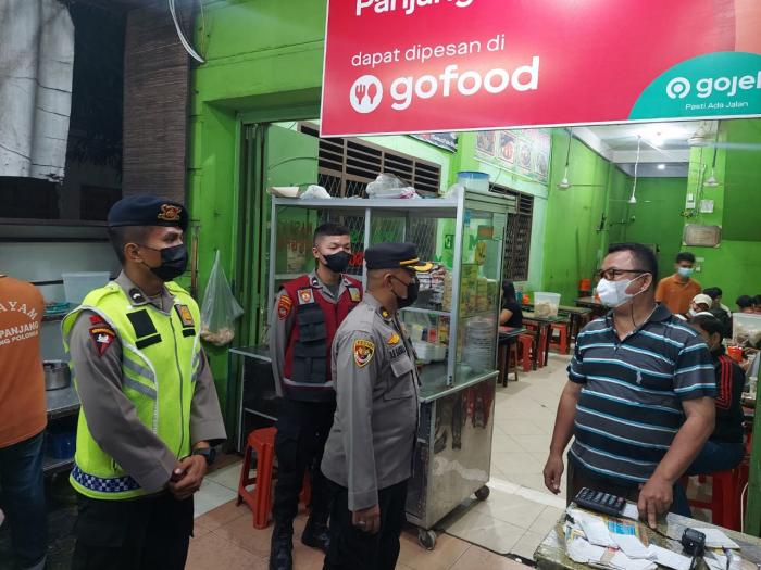 Gerakan Disiplin Prokes Kepada Masyarakat, Unsur 3 Pilar Bersinergi Gencarkan Himbauan dan Teguran di Malam Hari