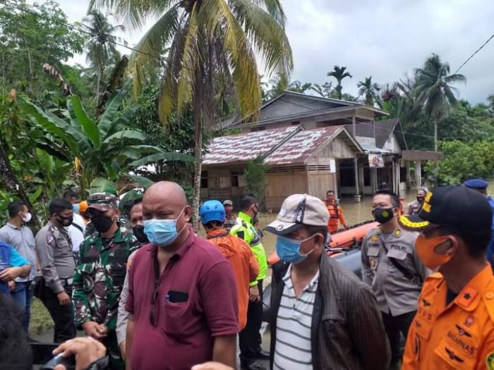 Banjir di Beberapa Lokasi, Bupati Nias Utara Tetapkan Status Tanggap Darurat 3 X 24 Jam