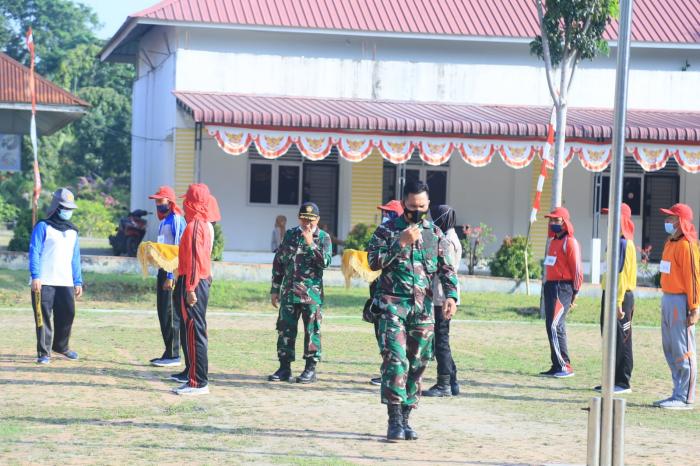 48 Peserta Paskibraka Labuhanbatu Ikuti Pelatihan Persiapan HUT Kemerdekaan RI ke- 76