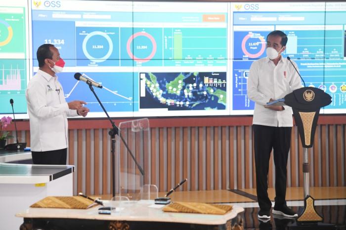 Presiden Jokowi Resmikan Peluncuran OSS Berbasis Risiko