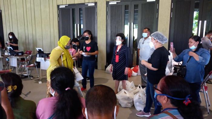 Bersama BLIA, YSKI dan GBI Medan Plaza Gelar Vaksinasi Dosis Kedua Bagi Disabilitas