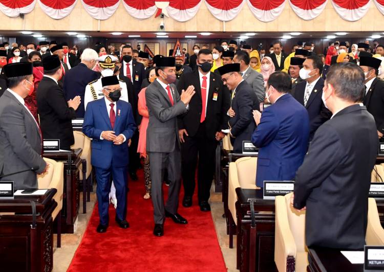 Presiden Bersyukur Ekonomi Indonesia Pulih Cepat di Tengah Pandemi dan Krisis Global
