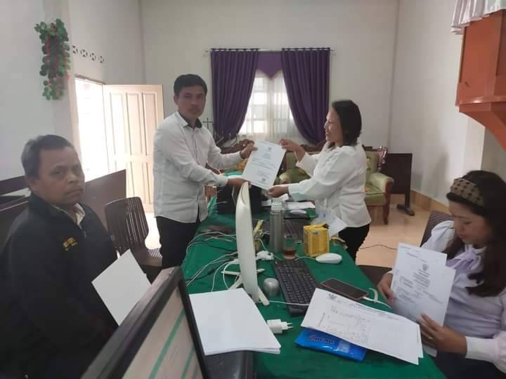 Dinas Dukcapil Humbahas Layani Adminduk Di Paranginan