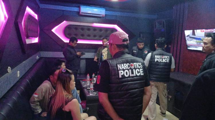 Satres Narkoba Polres Labuhanbatu Gelar Razia THM