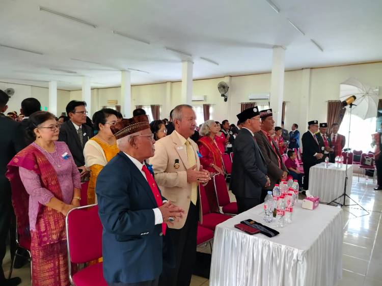 Berbondong-bondong Pomparan Borsak Sirumonggur Sihombing Lumbantoruan di Wilayah Tangsel sekitarnya berkumpul di Arhanud TNI AD di Serpong