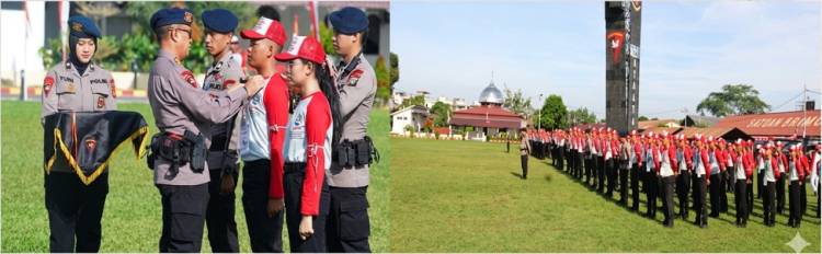 PTKI Medan Latih Disiplin, Mental dan Bela Negara 243 Mahasiswa Baru