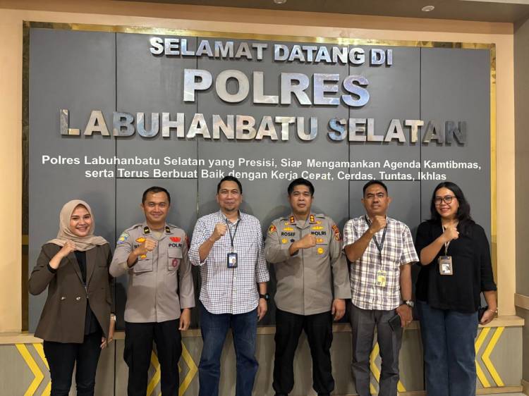 Pimpin BRI BO Kopin, Pincab Ida Bagus Silaturahmi Kepada Kapolres Labusel
