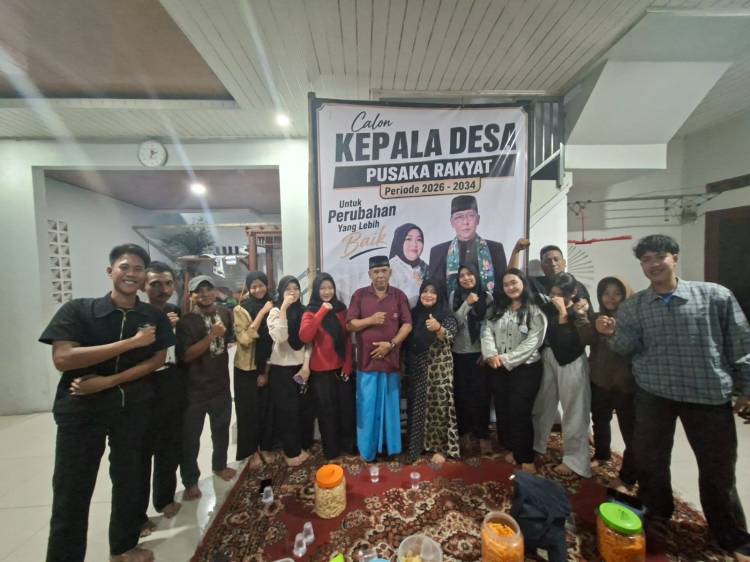 Dukungan Pemuda Karang Tengah dan Penggarutan Menguat untuk Hasan Basri di Pilkades Pusaka Rakyat