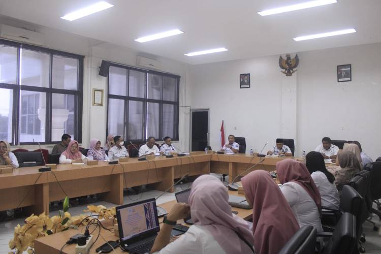 Plh Sekdakab Labuhanbatu Pimpin Rapat Teknis Tindak Lanjut Entry Meeting Penilaian Kepatuhan Pelayanan Publik Oleh Ombudsman RI tahun 2026
