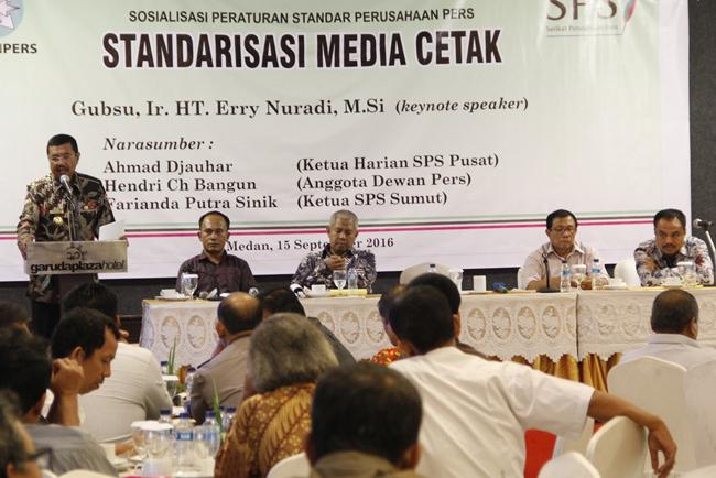 Perusahaan Pers Wajib Memiliki Standarisasi